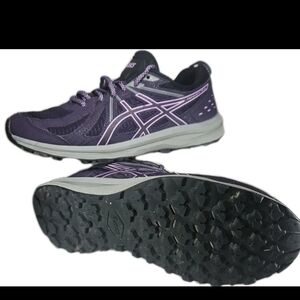 ASICS Women Sneaker Sz 8.5 Frequent Trail Low  Purple-Y2K Barbie Ɓoho Sports[6A
